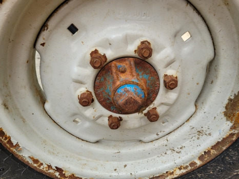 Ford 2600, 3600, 4600, 4000 Pair Front Wheel Rim And Tyre 7.50-16 Original Fomoco - عجلات: صور 4 Ford 2600, 3600, 4600, 4000 Pair Front Wheel Rim And Tyre 7.50-16 Original Fomoco - عجلات: صور 4