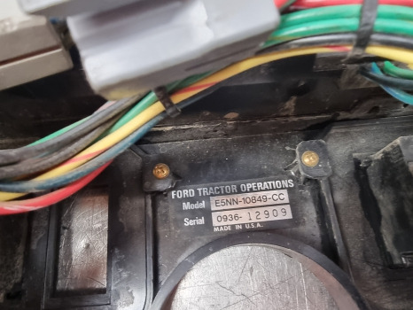 النظام الكهربائي Ford Sq Digital Dashboard, Instrument Cluster, Clock E5nn10849cc, E5nn10849cd: صور 10