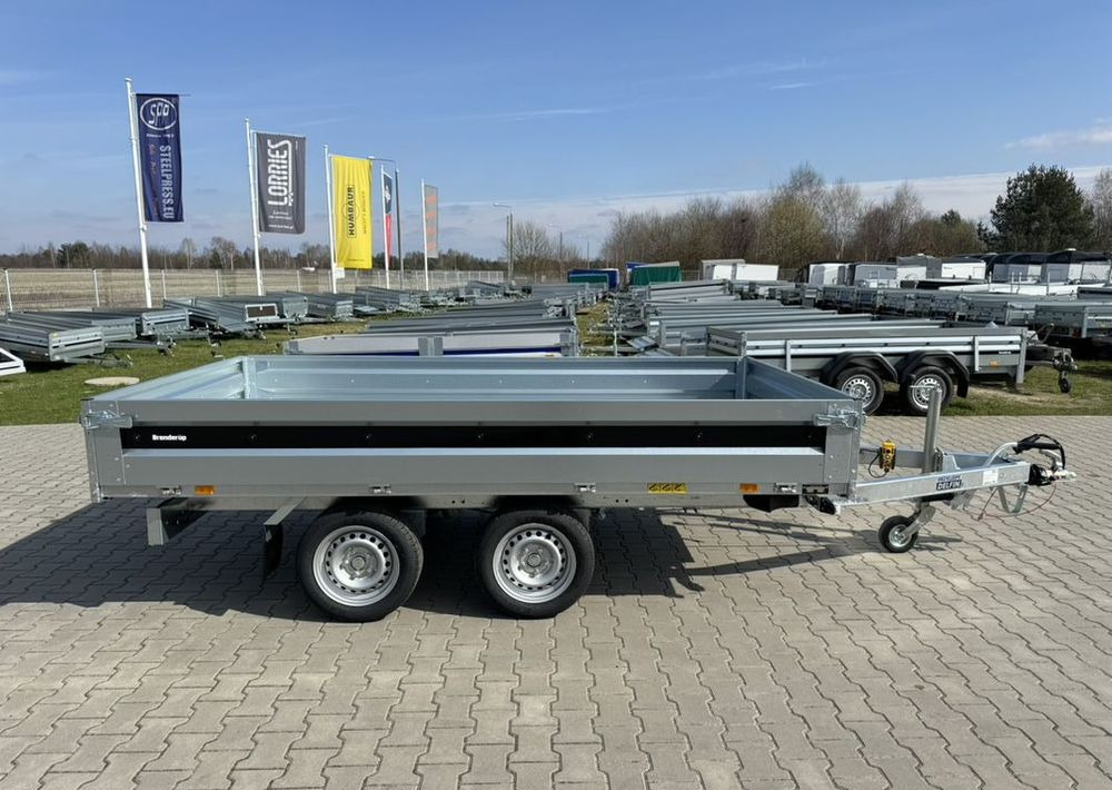 BRENDERUP BT4310STB2700 308x168 cm wywrotka 2 osie 2700 kg - قلابة مقطورة: صور 5 BRENDERUP BT4310STB2700 308x168 cm wywrotka 2 osie 2700 kg - قلابة مقطورة: صور 5
