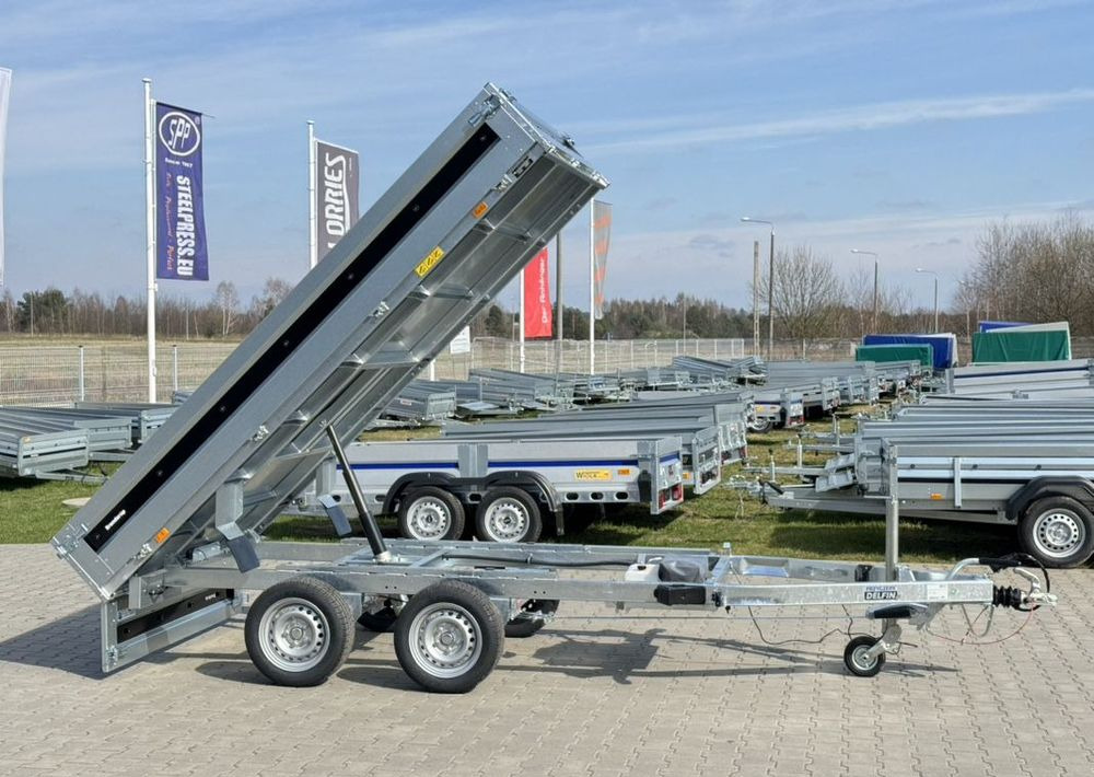 Brenderup BT4310STB2700 308x168 cm wywrotka 2 osie 2700 kg - قلابة مقطورة: صور 1 Brenderup BT4310STB2700 308x168 cm wywrotka 2 osie 2700 kg - قلابة مقطورة: صور 1