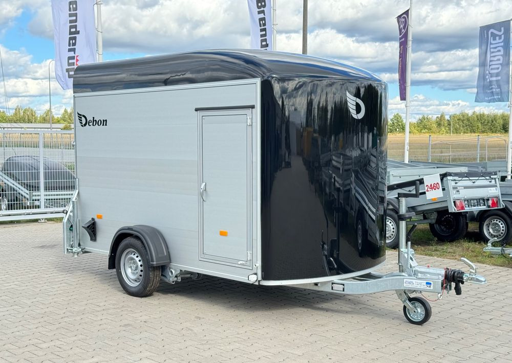 DEBON C400 ALU + drzwi boczne | 315x164 cm | DMC 750 - 1300 kg - بصندوق مغلق مقطورة: صور 1 DEBON C400 ALU + drzwi boczne | 315x164 cm | DMC 750 - 1300 kg - بصندوق مغلق مقطورة: صور 1
