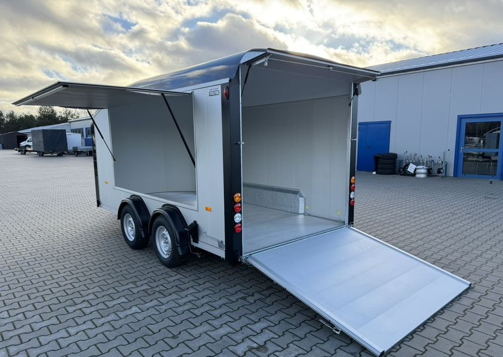 DEBON C800 przyczepa furgon + klapa boczna przyczepa wystawowa handlowa targowa - بصندوق مغلق مقطورة: صور 1 DEBON C800 przyczepa furgon + klapa boczna przyczepa wystawowa handlowa targowa - بصندوق مغلق مقطورة: صور 1