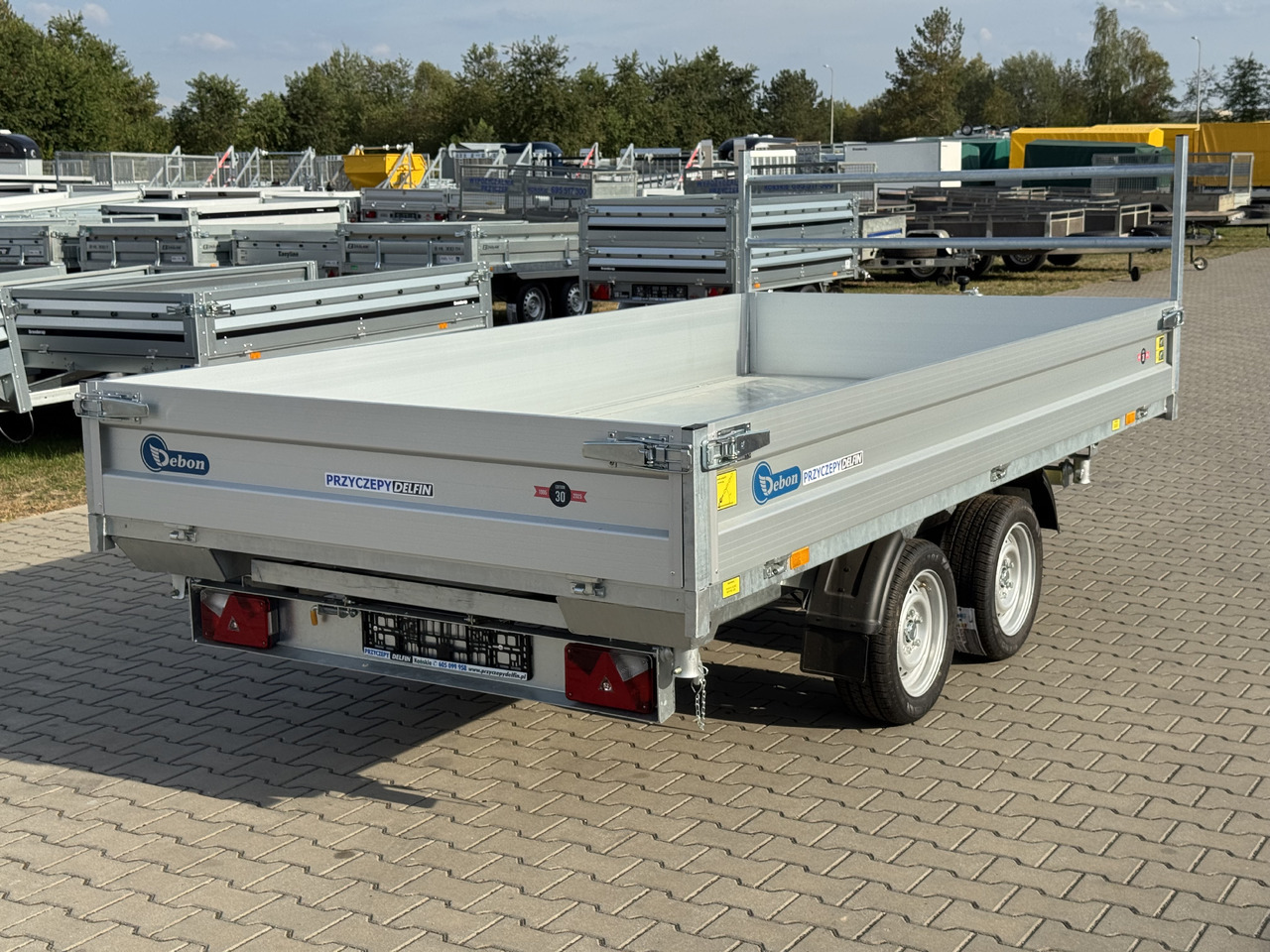 DEBON PW 3.6 Electric 360x180 cm 3.5T - قلابة مقطورة: صور 4 DEBON PW 3.6 Electric 360x180 cm 3.5T - قلابة مقطورة: صور 4