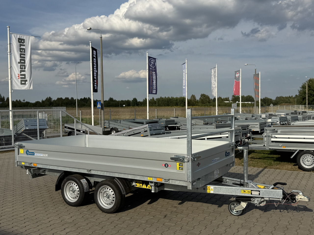 DEBON PW 3.6 Electric 360x180 cm 3.5T - قلابة مقطورة: صور 2 DEBON PW 3.6 Electric 360x180 cm 3.5T - قلابة مقطورة: صور 2