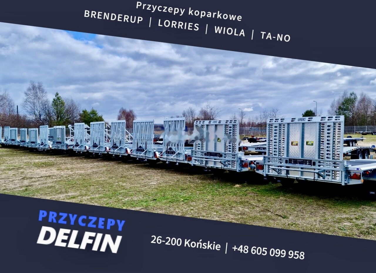 Lorries TPM20 260x120 cm GVW 2700kg machine transporter excavator bobcat - مقطورة لنقل المعدات: صور 4 Lorries TPM20 260x120 cm GVW 2700kg machine transporter excavator bobcat - مقطورة لنقل المعدات: صور 4