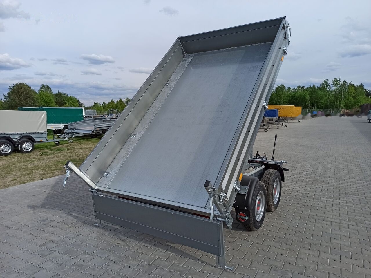 جديد قلابة مقطورة Stema SHDK 35-30-18.2 kiper tipper dump trailer wywrotka 300 x 180 cm: صور 16