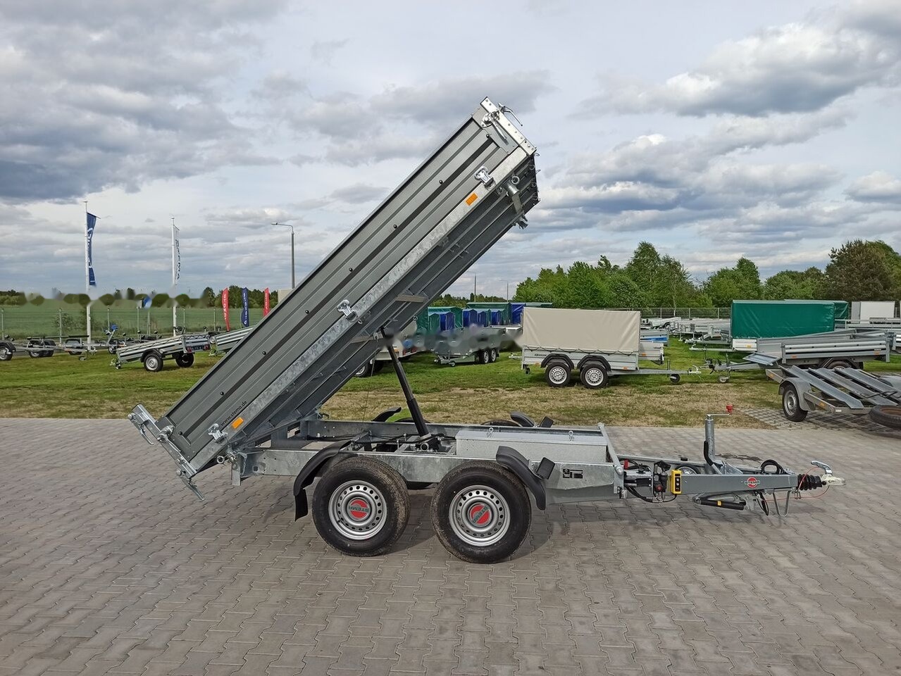 جديد قلابة مقطورة Stema SHDK 35-30-18.2 kiper tipper dump trailer wywrotka 300 x 180 cm: صور 11