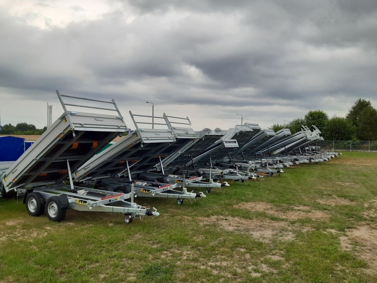 جديد قلابة مقطورة Stema SHDK 35-30-18.2 kiper tipper dump trailer wywrotka 300 x 180 cm: صور 23