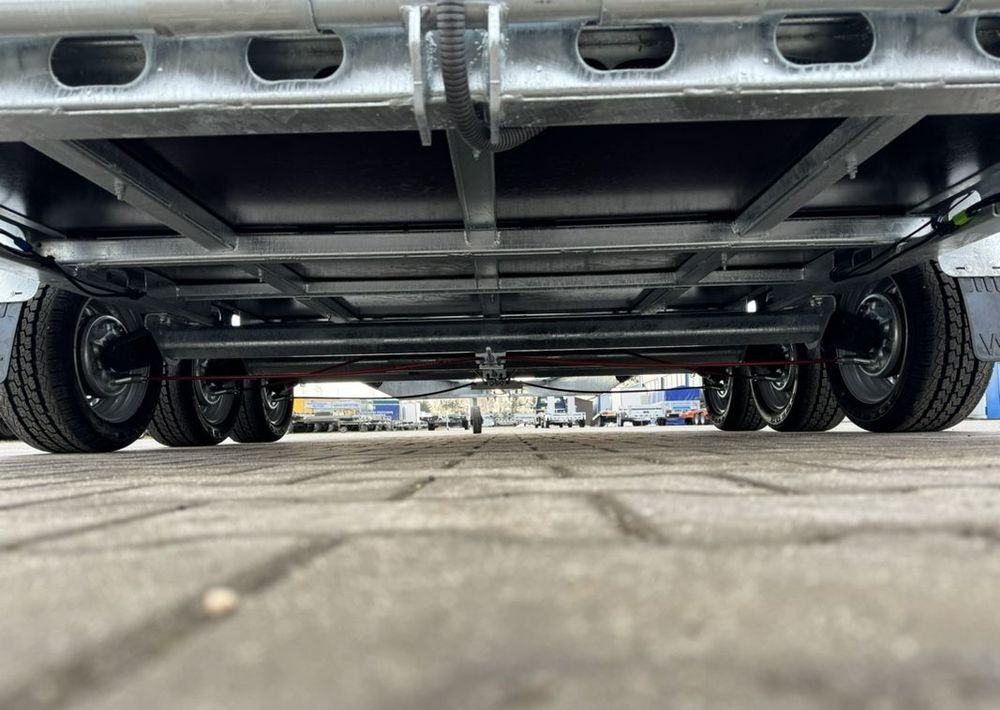 جديد مقطورة لنقل المعدات WIOLA B3540 MAX - 400 x 170 cm | 2546kg ładowności | trap stalowy | 3-osiowa budowlanka: صور 18