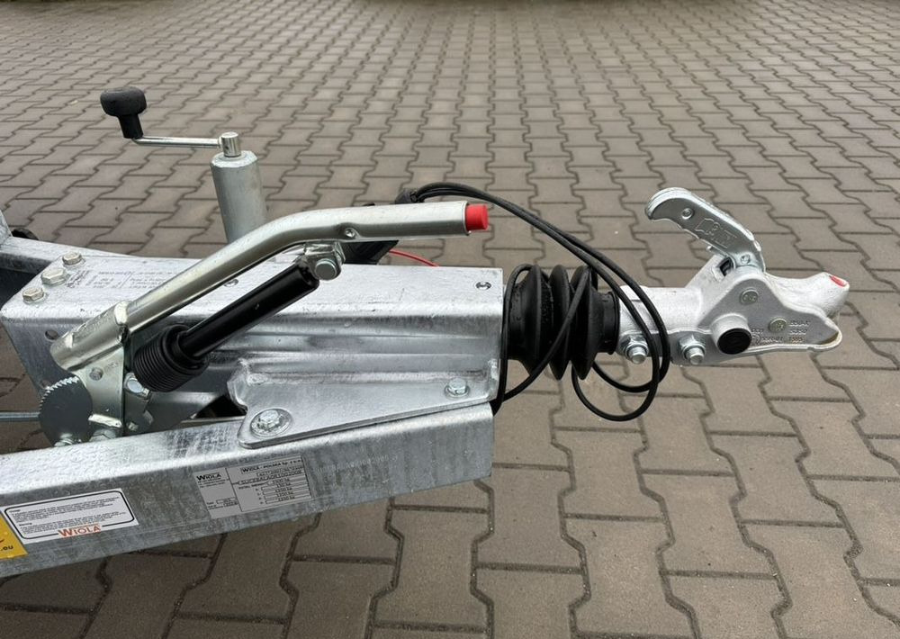 جديد مقطورة لنقل المعدات WIOLA B3540 MAX - 400 x 170 cm | 2546kg ładowności | trap stalowy | 3-osiowa budowlanka: صور 13