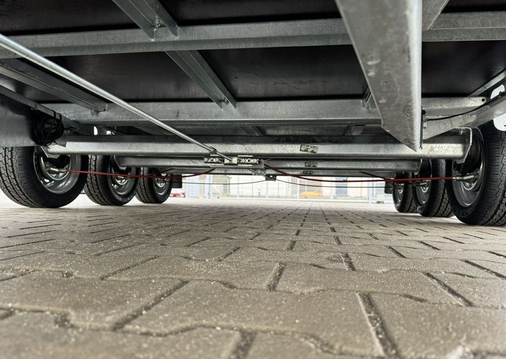 جديد مقطورة لنقل المعدات WIOLA B3540 MAX - 400 x 170 cm | 2546kg ładowności | trap stalowy | 3-osiowa budowlanka: صور 17