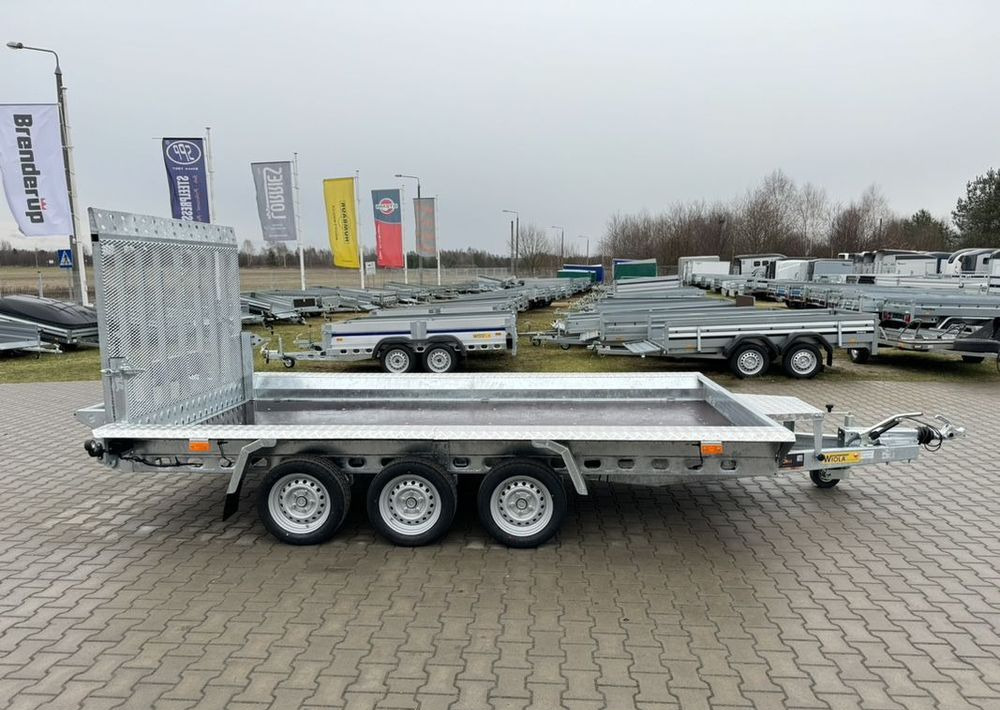 WIOLA B3540 MAX - 400 x 170 cm | 2546kg ładowności | trap stalowy | 3-osiowa budowlanka - مقطورة لنقل المعدات: صور 2 WIOLA B3540 MAX - 400 x 170 cm | 2546kg ładowności | trap stalowy | 3-osiowa budowlanka - مقطورة لنقل المعدات: صور 2