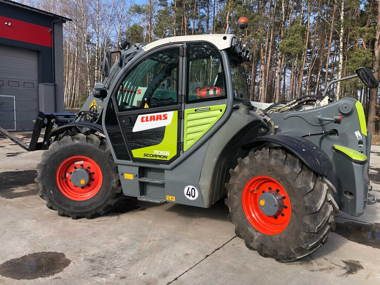 CLAAS SCORPION 7055 Varipower, Klima, Zaczep hydr,Centr smar,z Francji - رافعة تلسكوبية: صور 2 CLAAS SCORPION 7055 Varipower, Klima, Zaczep hydr,Centr smar,z Francji - رافعة تلسكوبية: صور 2