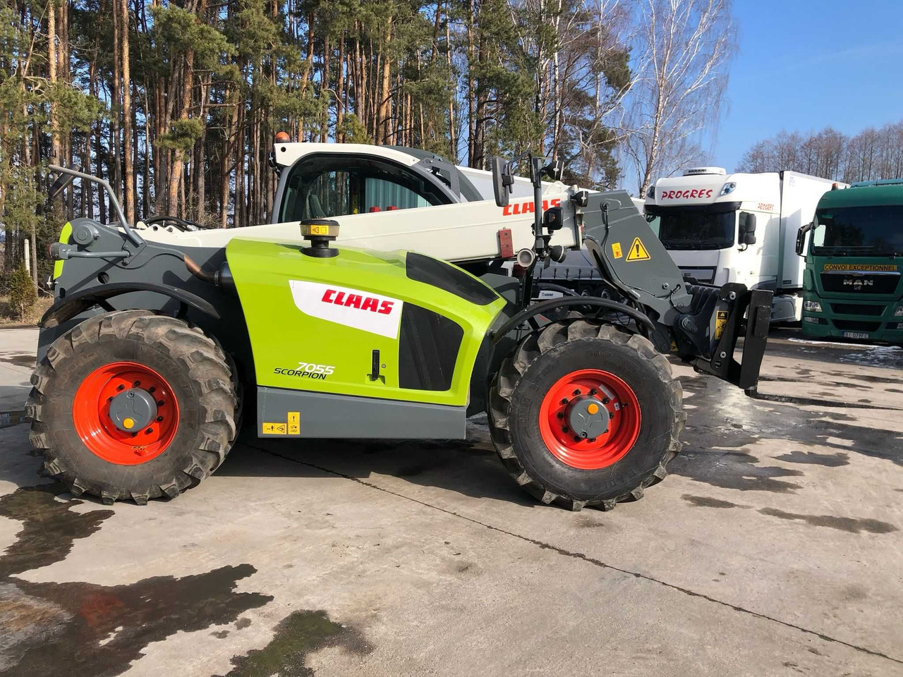 CLAAS SCORPION 7055 Varipower, Klima, Zaczep hydr,Centr smar,z Francji - رافعة تلسكوبية: صور 4 CLAAS SCORPION 7055 Varipower, Klima, Zaczep hydr,Centr smar,z Francji - رافعة تلسكوبية: صور 4