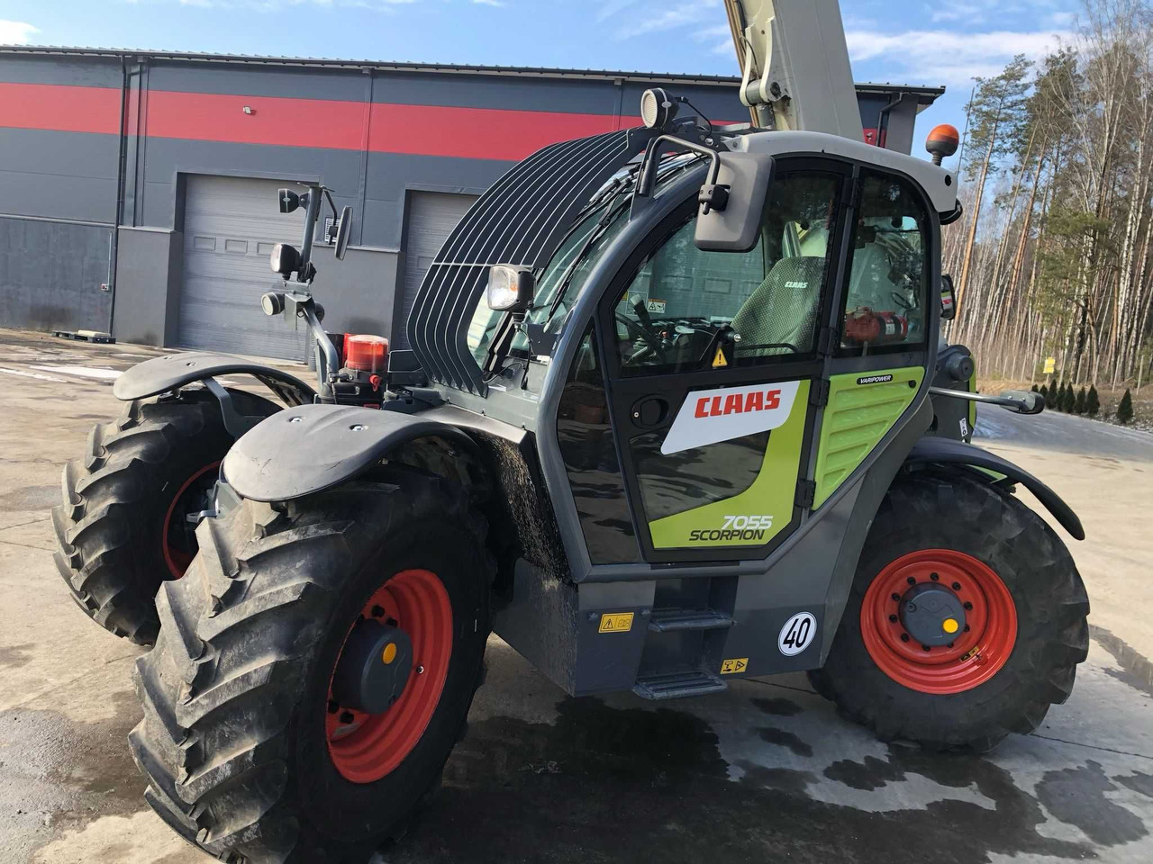 CLAAS SCORPION 7055 Varipower, Klima, Zaczep hydr,Centr smar,z Francji - رافعة تلسكوبية: صور 1 CLAAS SCORPION 7055 Varipower, Klima, Zaczep hydr,Centr smar,z Francji - رافعة تلسكوبية: صور 1