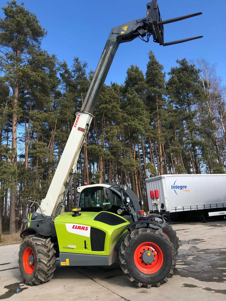CLAAS SCORPION 7055 Varipower, Klima, Zaczep hydr,Centr smar,z Francji - رافعة تلسكوبية: صور 3 CLAAS SCORPION 7055 Varipower, Klima, Zaczep hydr,Centr smar,z Francji - رافعة تلسكوبية: صور 3