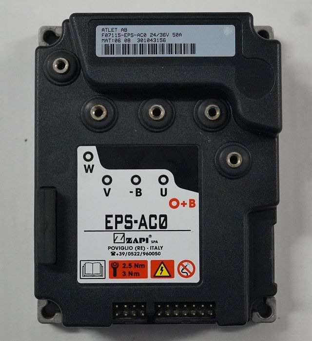 Atlet 301043156 | Controlller EPS AC0 f07115 EPS-AC0 24V/36V 50A - كتلة التحكم - معدات المناولة: صور 1 Atlet 301043156 | Controlller EPS AC0 f07115 EPS-AC0 24V/36V 50A - كتلة التحكم - معدات المناولة: صور 1