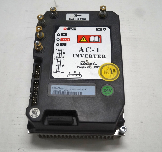 Atlet 302203131 | Rij regeling driving controller FZ 2007 ATLET AC-I 24/250 Can - كتلة التحكم - معدات المناولة: صور 1 Atlet 302203131 | Rij regeling driving controller FZ 2007 ATLET AC-I 24/250 Can - كتلة التحكم - معدات المناولة: صور 1