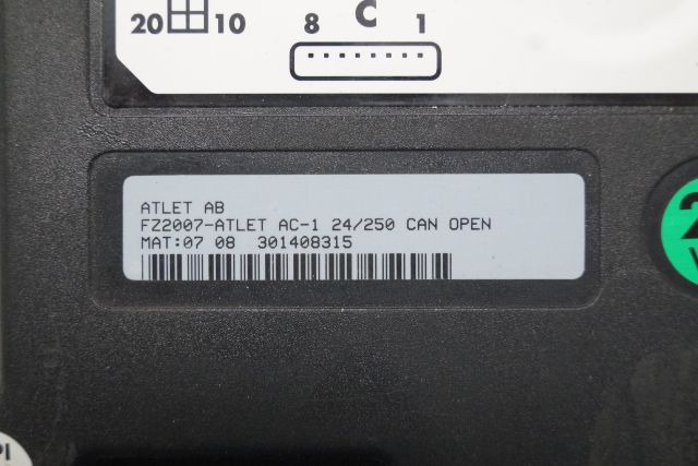 Atlet FZ2007 | Rijregeling Drive controller ZAPI AC1 FZ2007 24/250A can open sn. - كتلة التحكم - معدات المناولة: صور 2 Atlet FZ2007 | Rijregeling Drive controller ZAPI AC1 FZ2007 24/250A can open sn. - كتلة التحكم - معدات المناولة: صور 2