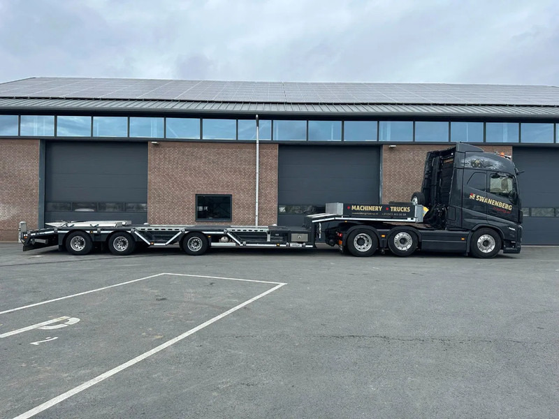 Max Trailer Faymonville / MAX 100 / 3 AXLE / Extandable Unused - عربة مسطحة منخفضة نصف مقطورة: صور 3 Max Trailer Faymonville / MAX 100 / 3 AXLE / Extandable Unused - عربة مسطحة منخفضة نصف مقطورة: صور 3