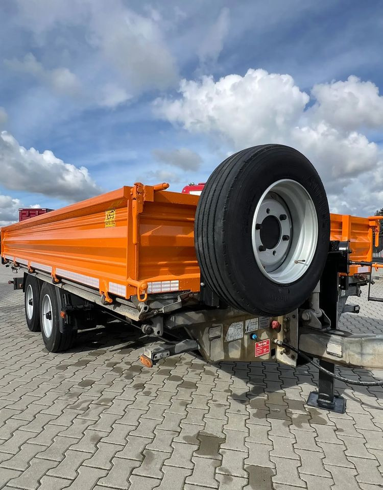 Humbaur Tandem | Wywrotka trójstronna | 9 990 kg DMC | 2013 | Zawieszenie resor | - قلابة نصف مقطورة: صور 3 Humbaur Tandem | Wywrotka trójstronna | 9 990 kg DMC | 2013 | Zawieszenie resor | - قلابة نصف مقطورة: صور 3