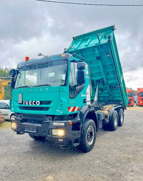 Iveco TRAKKER 450 6x4 WYWROTKA MELLER | EURO 5 | MANUAL | KLIMA | RETARDER | PRZEBIEG 364 000km ! - قلابات: صور 3 Iveco TRAKKER 450 6x4 WYWROTKA MELLER | EURO 5 | MANUAL | KLIMA | RETARDER | PRZEBIEG 364 000km ! - قلابات: صور 3