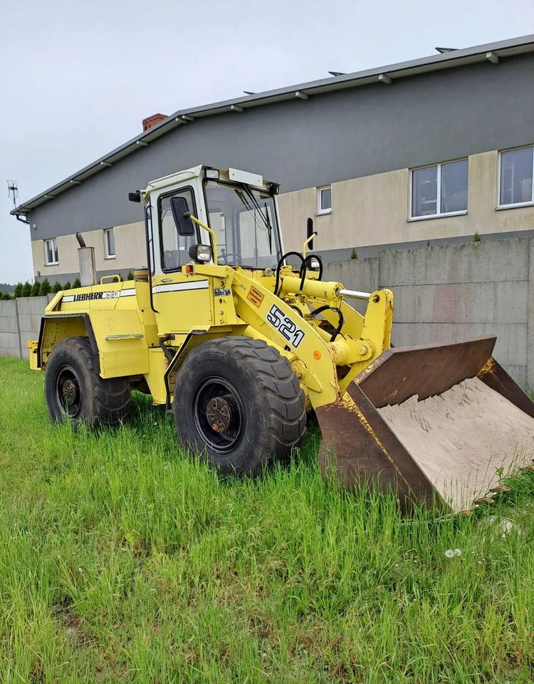 Liebherr L521 – Ładowarka kołowa / Radlader – 1990 – Diesel – - اللودر بعجل: صور 2 Liebherr L521 – Ładowarka kołowa / Radlader – 1990 – Diesel – - اللودر بعجل: صور 2