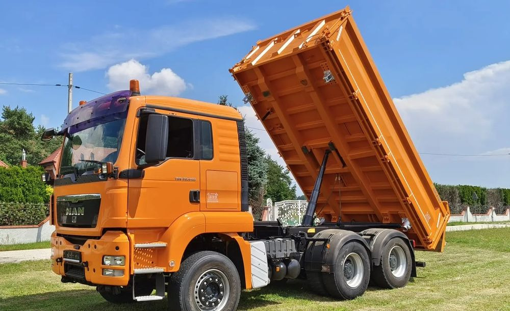 MAN TGS 26.440 | 6x4 | Retarder | Wywrotka Meiller trójstronna | Euro 5 | - قلابات: صور 1 MAN TGS 26.440 | 6x4 | Retarder | Wywrotka Meiller trójstronna | Euro 5 | - قلابات: صور 1