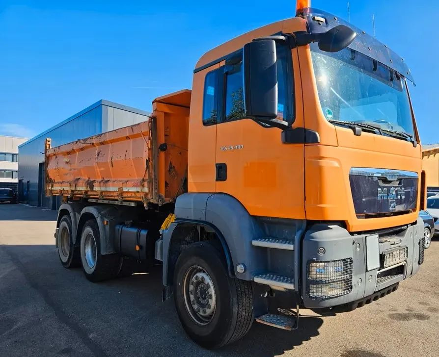 MAN TGS 26.480 6x4 WYWROTKA 3-STRONNA | AUTOMAT | EURO 5 | PRZEBIEG 310 000km! - قلابات: صور 1 MAN TGS 26.480 6x4 WYWROTKA 3-STRONNA | AUTOMAT | EURO 5 | PRZEBIEG 310 000km! - قلابات: صور 1