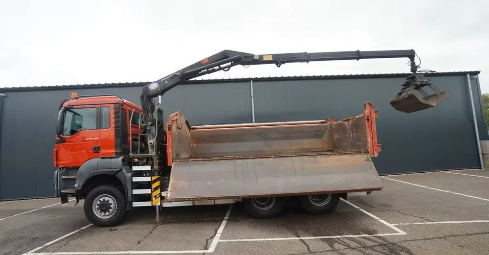 MAN TGS 28.400 / 6x6 / WYWROTKA 2-STRONNA Z HDS HMF 1643 Z2/ EURO 5 - قلابات: صور 5 MAN TGS 28.400 / 6x6 / WYWROTKA 2-STRONNA Z HDS HMF 1643 Z2/ EURO 5 - قلابات: صور 5