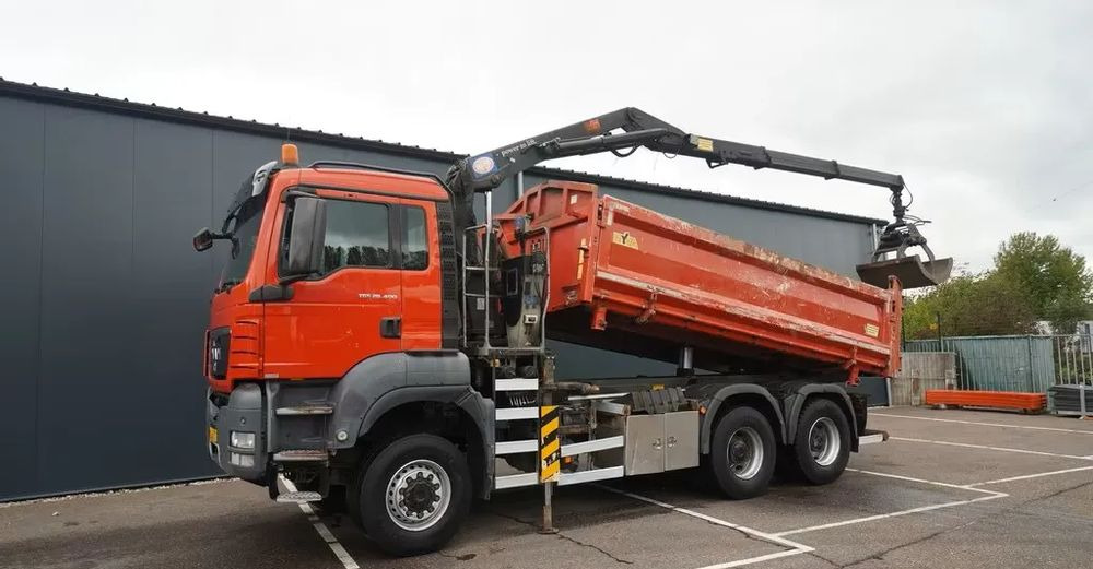 MAN TGS 28.400 / 6x6 / WYWROTKA 2-STRONNA Z HDS HMF 1643 Z2/ EURO 5 - قلابات: صور 1 MAN TGS 28.400 / 6x6 / WYWROTKA 2-STRONNA Z HDS HMF 1643 Z2/ EURO 5 - قلابات: صور 1