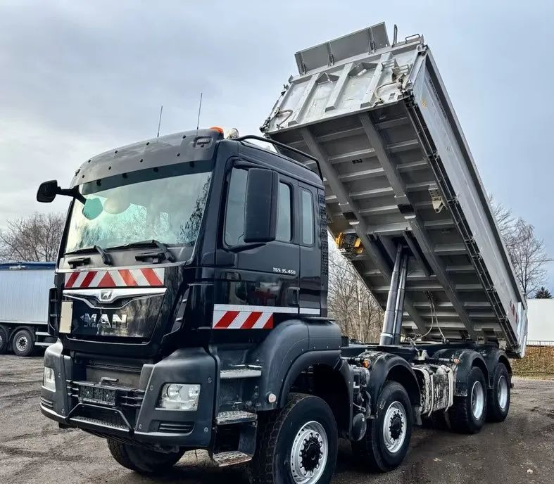 MAN TGS 35.460 / 8x6 – Meiller Trójstronna wywrotka / Euro 6c / Kamera / - قلابات: صور 1 MAN TGS 35.460 / 8x6 – Meiller Trójstronna wywrotka / Euro 6c / Kamera / - قلابات: صور 1
