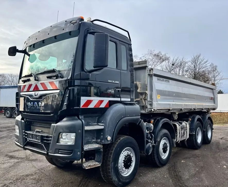 MAN TGS 35.460 / 8x6 – Meiller Trójstronna wywrotka / Euro 6c / Kamera / - قلابات: صور 3 MAN TGS 35.460 / 8x6 – Meiller Trójstronna wywrotka / Euro 6c / Kamera / - قلابات: صور 3