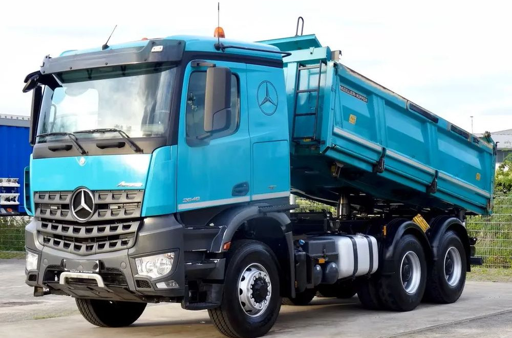 Mercedes-Benz Arocs 2648 LK | Meiller | Bormatik | Euro 6c |Trójstronny wywrot | 6x6 | - قلابات: صور 1 Mercedes-Benz Arocs 2648 LK | Meiller | Bormatik | Euro 6c |Trójstronny wywrot | 6x6 | - قلابات: صور 1