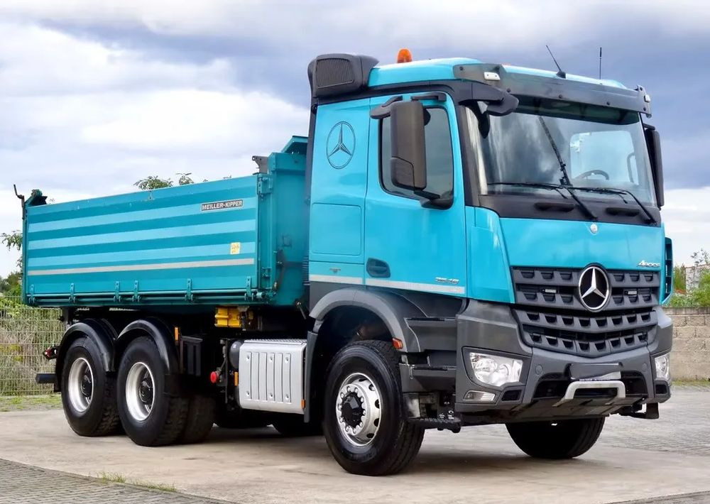 Mercedes-Benz Arocs 2648 LK | Meiller | Bormatik | Euro 6c |Trójstronny wywrot | 6x6 | - قلابات: صور 4 Mercedes-Benz Arocs 2648 LK | Meiller | Bormatik | Euro 6c |Trójstronny wywrot | 6x6 | - قلابات: صور 4