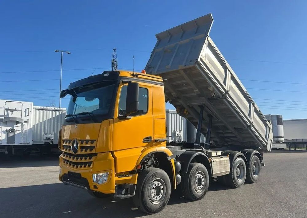 Mercedes-Benz Arocs 4145 8x4 | Meiller Kipper |Wywrotka trójstronna | Bordmatik | 453 KM | Euro 6 | 2018 - قلابات: صور 1 Mercedes-Benz Arocs 4145 8x4 | Meiller Kipper |Wywrotka trójstronna | Bordmatik | 453 KM | Euro 6 | 2018 - قلابات: صور 1