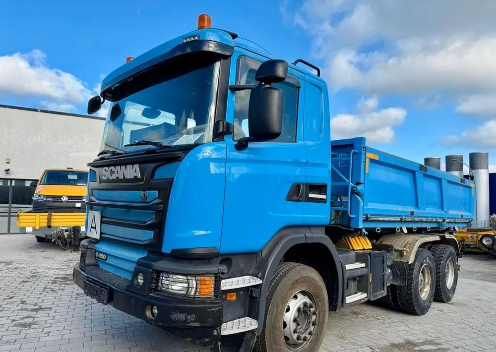 Scania G 480 6x4 |Wywrotka trójstronna Dautel | Bordmatik | Euro 5 | Retarder | Klima | Napęd na tylną oś - قلابات: صور 1 Scania G 480 6x4 |Wywrotka trójstronna Dautel | Bordmatik | Euro 5 | Retarder | Klima | Napęd na tylną oś - قلابات: صور 1