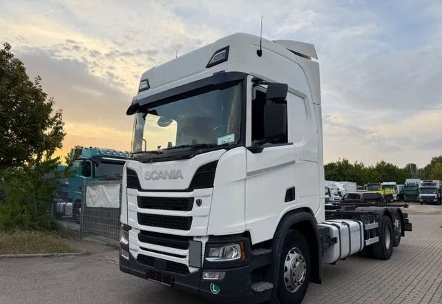 Scania R450 BDF • 6x2 • Euro 6d • Skrętna tylna oś • Retarder • Pod zabudowę • - الشاسيه شاحنة: صور 5 Scania R450 BDF • 6x2 • Euro 6d • Skrętna tylna oś • Retarder • Pod zabudowę • - الشاسيه شاحنة: صور 5