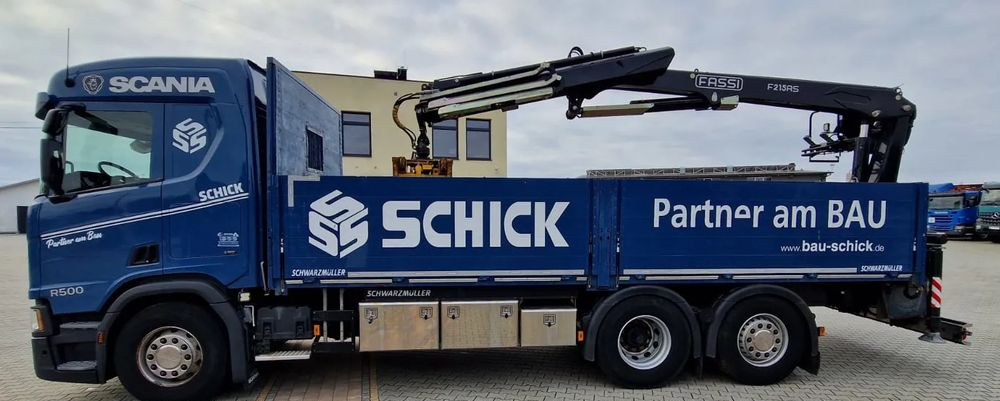 Scania Scania/ R 500/ 6x2 /Fassi F 215 AS - شاحنات مسطحة, شاحنة كرين: صور 3 Scania Scania/ R 500/ 6x2 /Fassi F 215 AS - شاحنات مسطحة, شاحنة كرين: صور 3