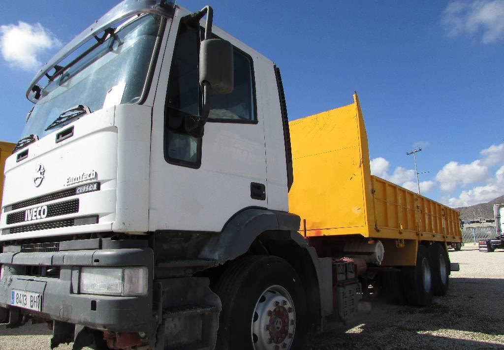 IVECO 260 E31 6X2 CAJA FIJA - شاحنات مسطحة: صور 1 IVECO 260 E31 6X2 CAJA FIJA - شاحنات مسطحة: صور 1