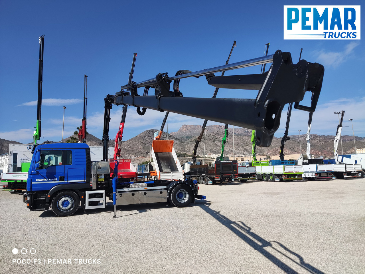 MAN TGM 18.290 GRUA MULTILIFT إيجار MAN TGM 18.290 GRUA MULTILIFT: صور 20