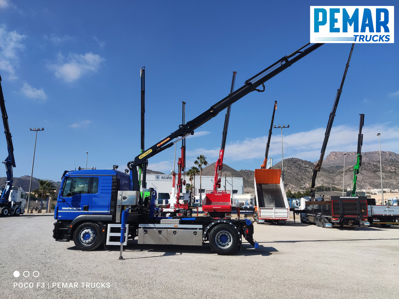 MAN TGM 18.290 GRUA MULTILIFT إيجار MAN TGM 18.290 GRUA MULTILIFT: صور 17