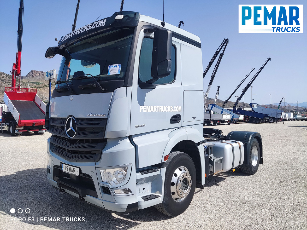 MERCEDES-BENZ ACTROS 1845 TRACTORA EQUIPO HIDRAULICO - شاحنة جرار: صور 1 MERCEDES-BENZ ACTROS 1845 TRACTORA EQUIPO HIDRAULICO - شاحنة جرار: صور 1