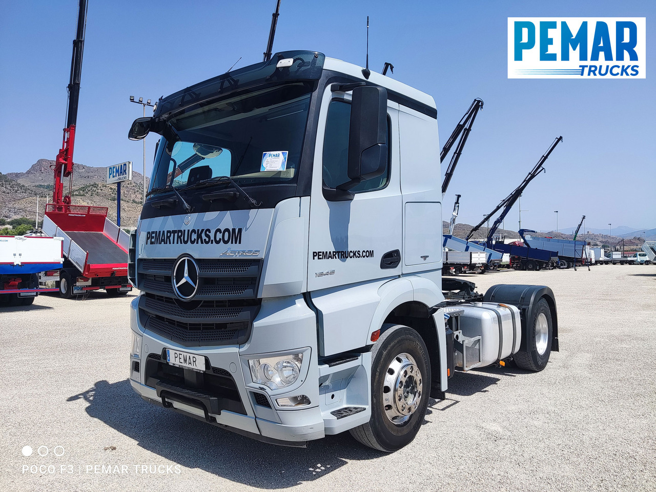 MERCEDES-BENZ ACTROS 1845 TRACTORA EQUIPO HIDRAULICO - شاحنة جرار: صور 1 MERCEDES-BENZ ACTROS 1845 TRACTORA EQUIPO HIDRAULICO - شاحنة جرار: صور 1