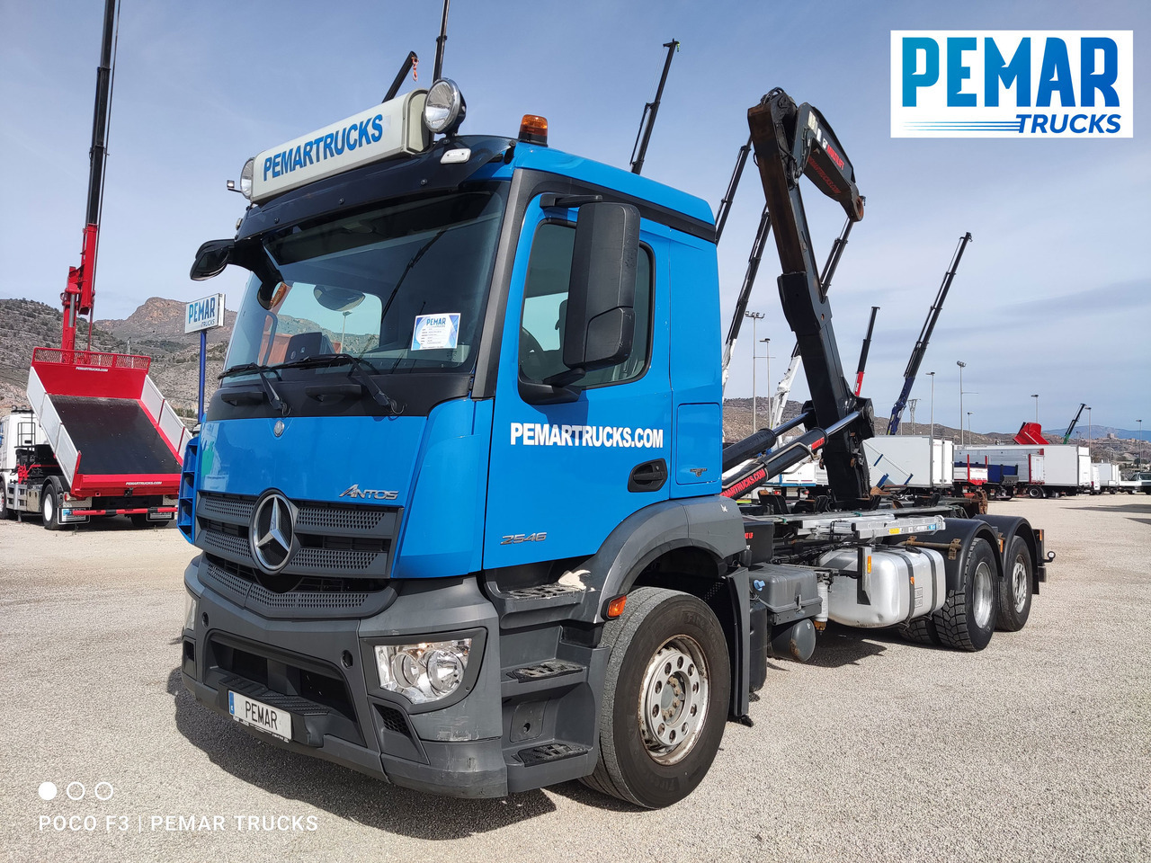 MERCEDES-BENZ ANTOS 2546 6X2 MULTILIFT - شاحنات الحاويات / جسم علوي قابل للتغيير شاحنة: صور 1 MERCEDES-BENZ ANTOS 2546 6X2 MULTILIFT - شاحنات الحاويات / جسم علوي قابل للتغيير شاحنة: صور 1