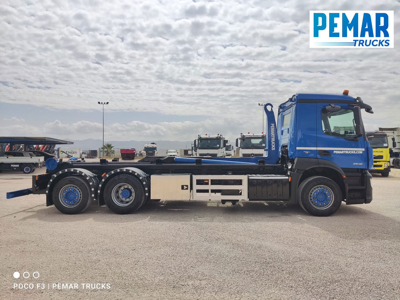MERCEDES-BENZ ANTOS 2546 6X2 MULTILIFT - شاحنات الحاويات / جسم علوي قابل للتغيير شاحنة: صور 5 MERCEDES-BENZ ANTOS 2546 6X2 MULTILIFT - شاحنات الحاويات / جسم علوي قابل للتغيير شاحنة: صور 5
