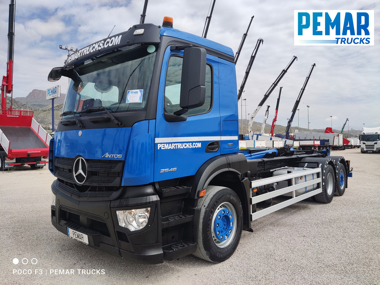 MERCEDES-BENZ ANTOS 2546 6X2 MULTILIFT - شاحنات الحاويات / جسم علوي قابل للتغيير شاحنة: صور 2 MERCEDES-BENZ ANTOS 2546 6X2 MULTILIFT - شاحنات الحاويات / جسم علوي قابل للتغيير شاحنة: صور 2