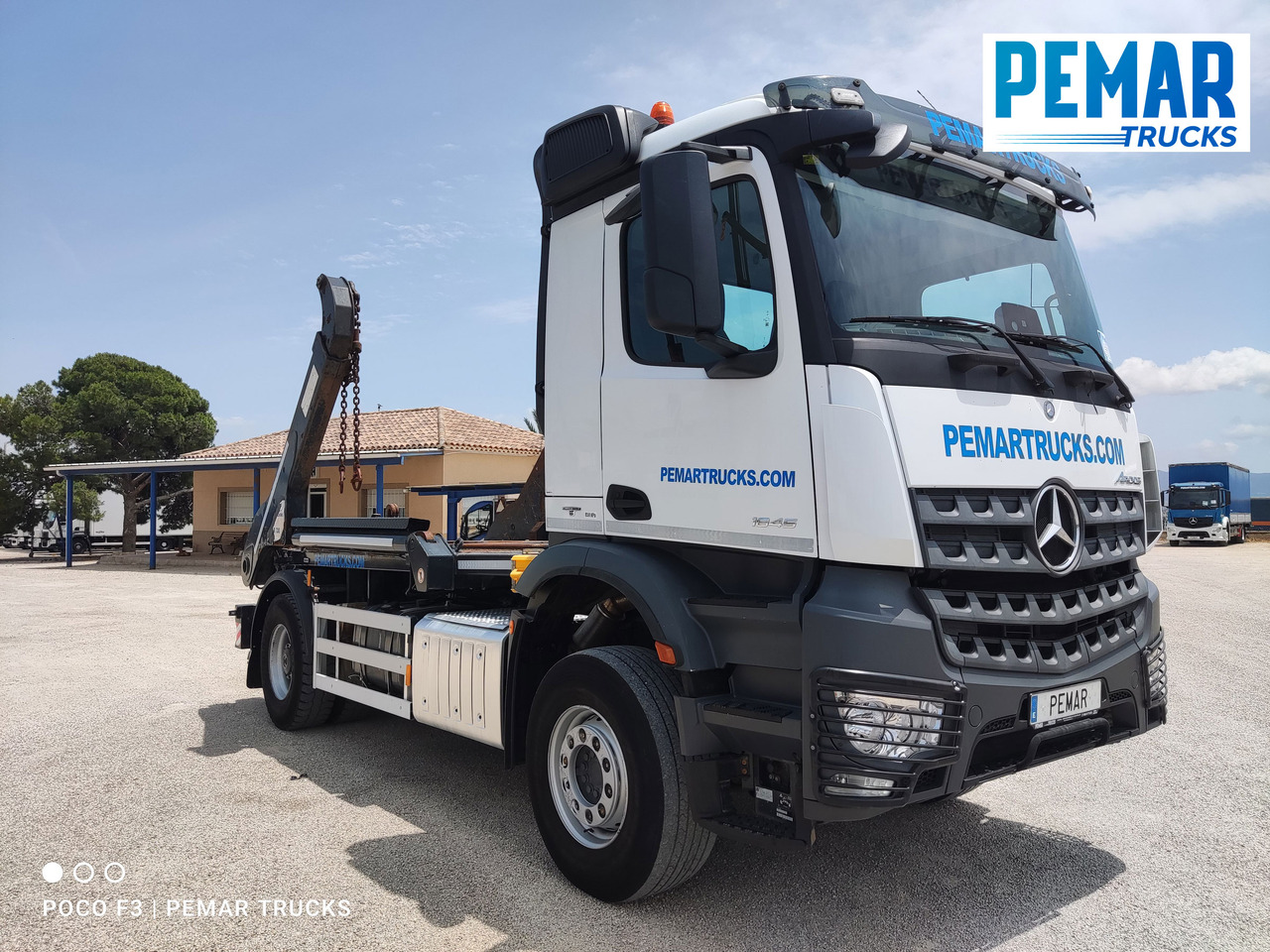 MERCEDES-BENZ AROCS 1845 PORTACONTENEDOR CADENA - شاحنات قابلة للفك شاحنة: صور 4 MERCEDES-BENZ AROCS 1845 PORTACONTENEDOR CADENA - شاحنات قابلة للفك شاحنة: صور 4