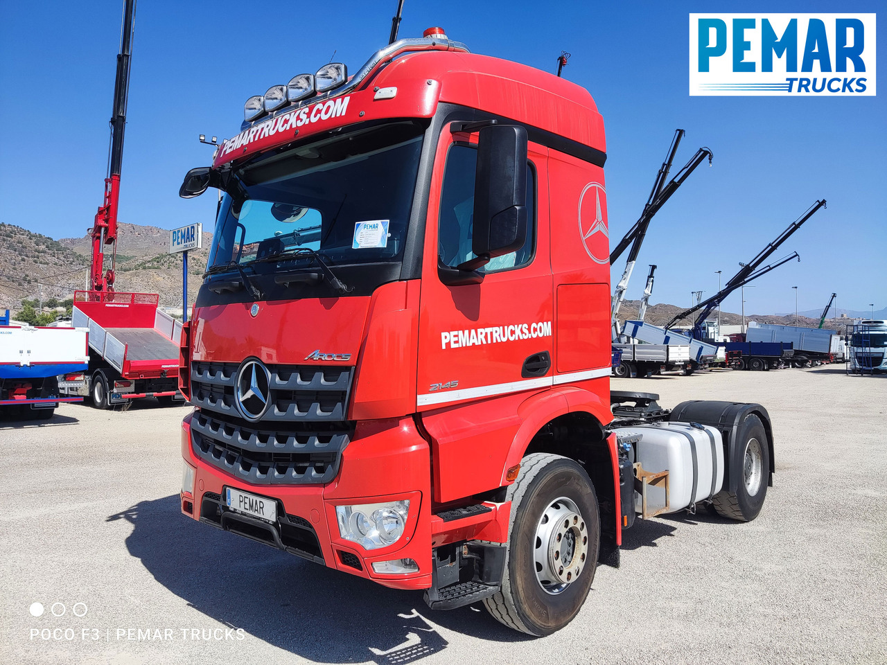MERCEDES-BENZ AROCS 2145 TRACTORA EQUIPO HIDRAULICO - شاحنة جرار: صور 1 MERCEDES-BENZ AROCS 2145 TRACTORA EQUIPO HIDRAULICO - شاحنة جرار: صور 1