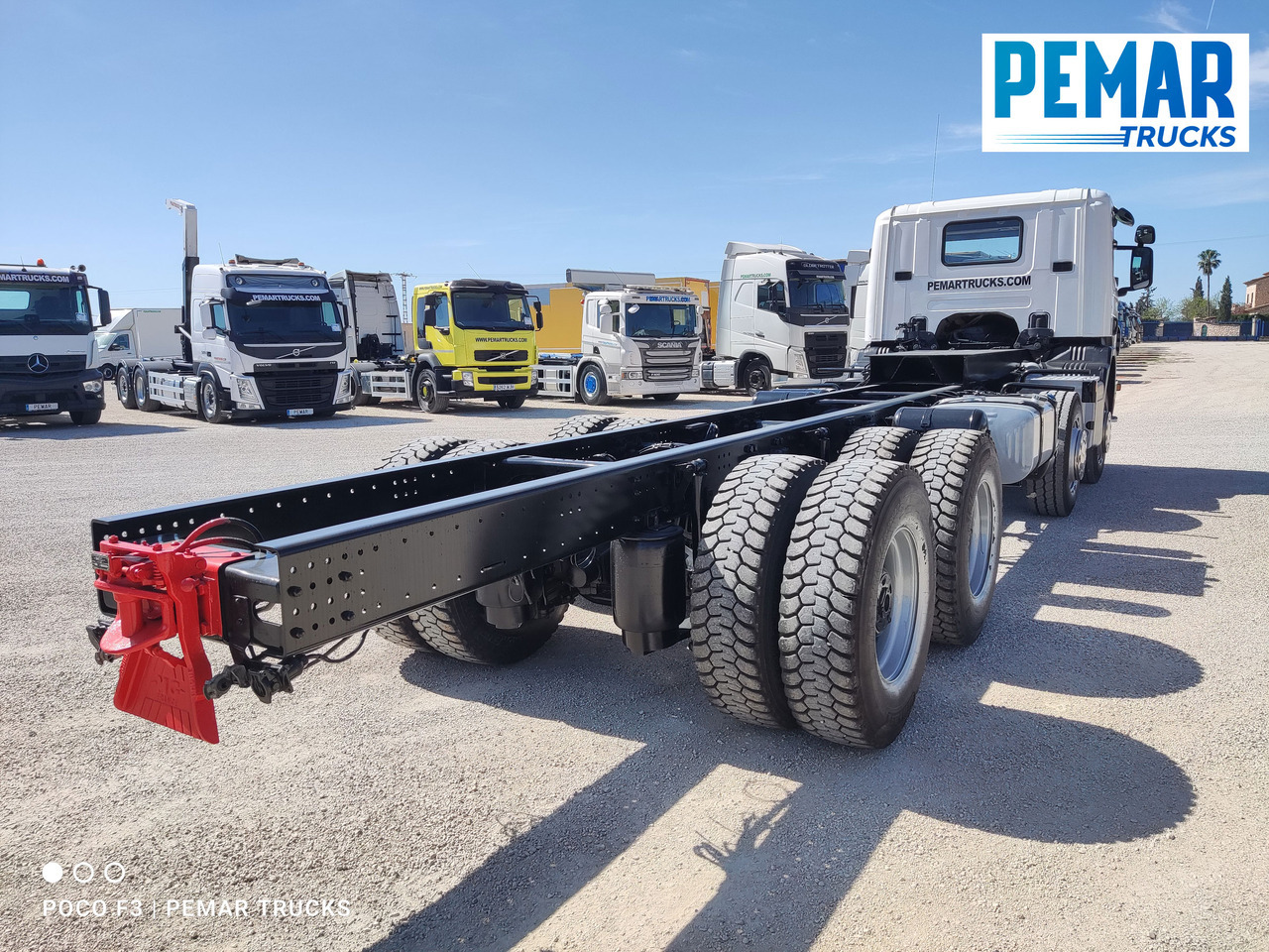 SCANIA P 410 8X4 CHASIS EURO 6 - الشاسيه شاحنة: صور 5 SCANIA P 410 8X4 CHASIS EURO 6 - الشاسيه شاحنة: صور 5